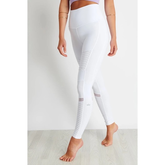 Alo Yoga High Waisted Moto Legging - Picture 2 of 11
